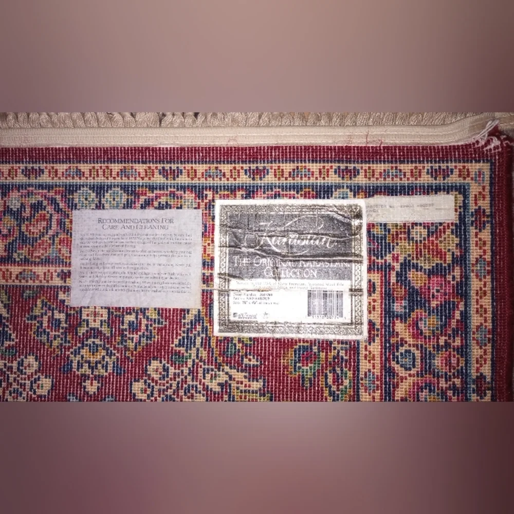 Karastan Rug 700/785 Red Sarouk 2